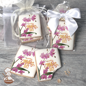 Orchid Love Cookies (Rectangle)