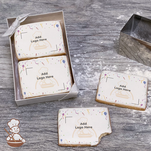 Vintage Birthday Party Logo Cookie Small Gift Box (Rectangle)