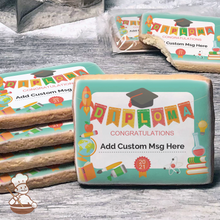 Load image into Gallery viewer, All Learner Diploma Custom Message Cookies (Rectangle)