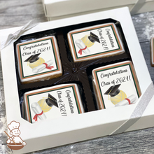 Load image into Gallery viewer, Graduation Waterpolo Cookie Gift Box (Rectangle)