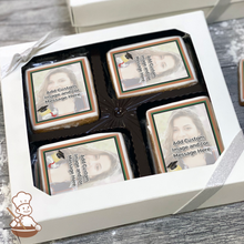 Load image into Gallery viewer, Graduation Waterpolo Photo Cookie Gift Box (Rectangle)