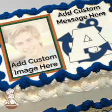 Load image into Gallery viewer, Go Aptos Mariners Custom Photo Cake