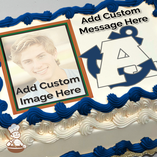 Go Aptos Mariners Custom Photo Cake