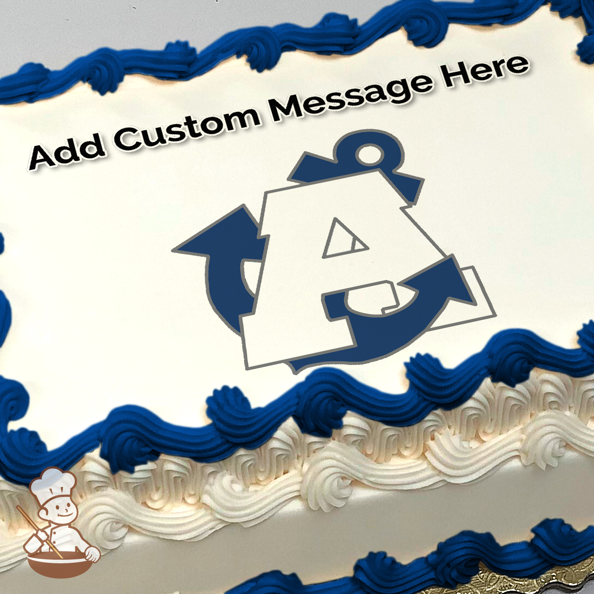 Mariners Cake Go Aptos Mariners Photo Cake | Freedom Bakery