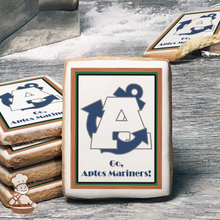 Load image into Gallery viewer, Go Aptos Mariners Cookies (Rectangle)