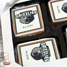 Load image into Gallery viewer, Go Pajaro Valley Grizzlies Cookie Gift Box (Rectangle)