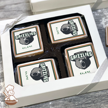 Load image into Gallery viewer, Go Pajaro Valley Grizzlies Cookie Gift Box (Rectangle)