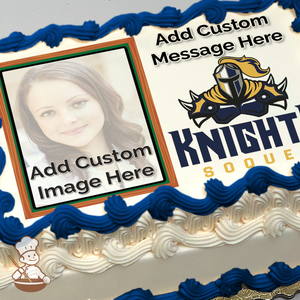 Go Soquel Knights Custom Photo Cake