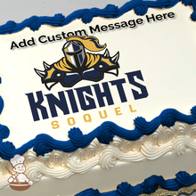 Load image into Gallery viewer, Go Soquel Knights Photo Cake