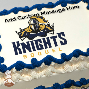 Go Soquel Knights Photo Cake