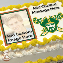 Load image into Gallery viewer, Go Harbor Pirates Custom Photo Cake