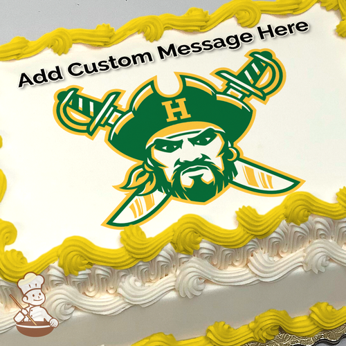 Go Harbor Pirates Photo Cake