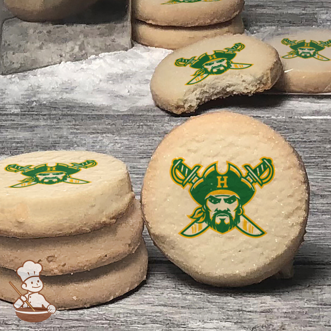 Go Harbor Pirates Cookies (Round Unfrosted)