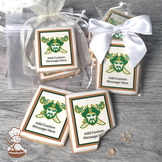 Go Harbor Pirates Custom Message Cookies (Rectangle)