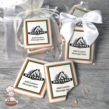 Load image into Gallery viewer, Go Monte Vista Mustangs Custom Message Cookies (Rectangle)