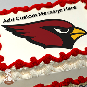 Go Santa Cruz Cardinals Photo Cake