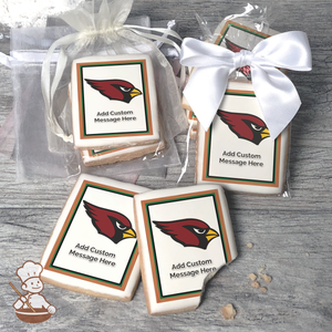 Go Santa Cruz Cardinals Custom Message Cookies (Rectangle)