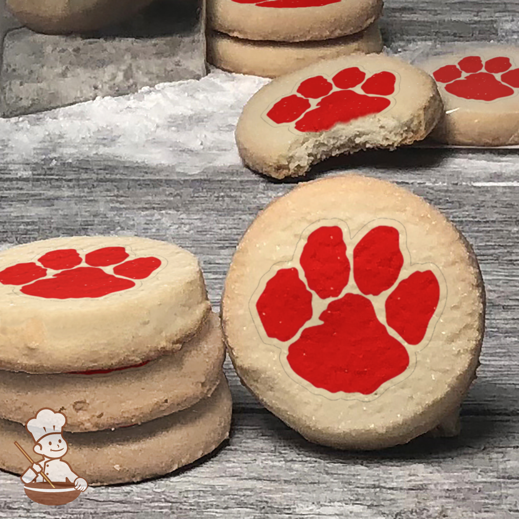 Go San Lorenzo Valley Cougars Cookies (Round Unfrosted)