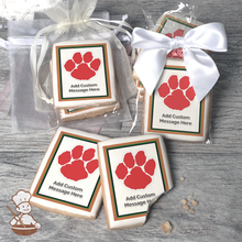 Load image into Gallery viewer, Go San Lorenzo Valley Cougars Custom Message Cookies (Rectangle)