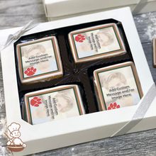 Load image into Gallery viewer, Go San Lorenzo Valley Cougars Photo Cookie Gift Box (Rectangle)