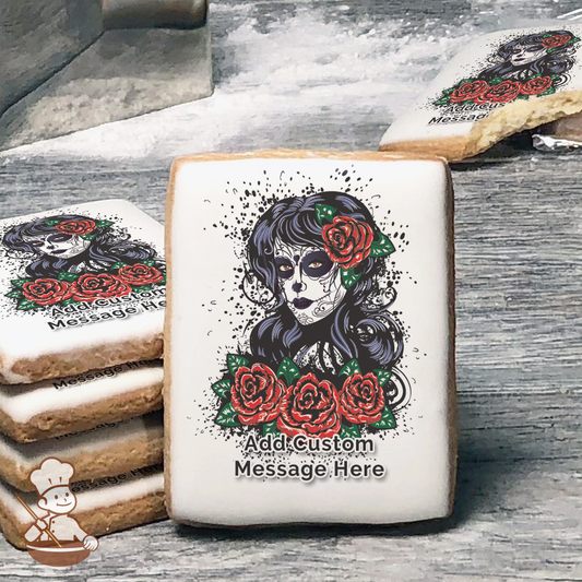 Lady of the Dead Custom Message Cookies (Rectangle)