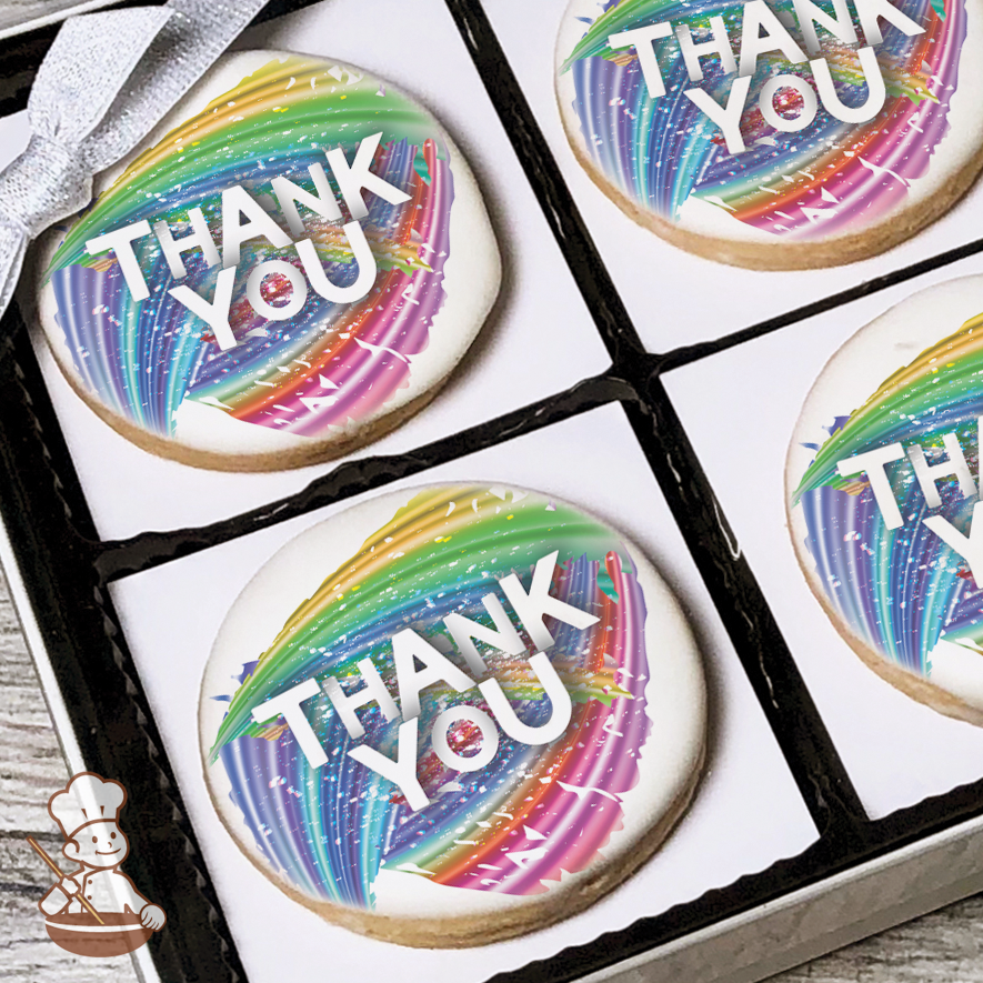 Splash of Color Cookie Gift Box (Round)