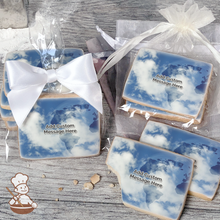 Load image into Gallery viewer, Clearly our Earth Custom Message Cookies (Rectangle)