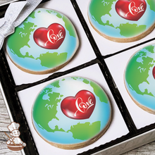 Load image into Gallery viewer, Heart this Earth Cookie Gift Box (Round)