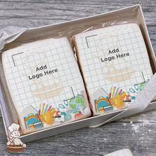 Load image into Gallery viewer, School Rules Logo Cookie Small Gift Box (Rectangle)