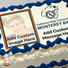 Load image into Gallery viewer, Go CSUMB Otters Custom Photo Cake