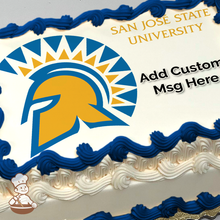 Load image into Gallery viewer, Go San Jose State Spartans Photo Cake