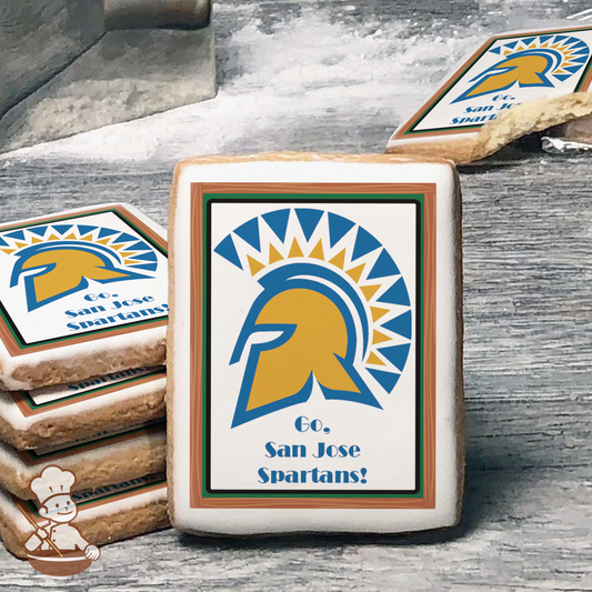 Go San Jose State Spartans Cookies (Rectangle)