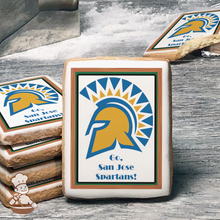 Load image into Gallery viewer, Go San Jose State Spartans Cookies (Rectangle)