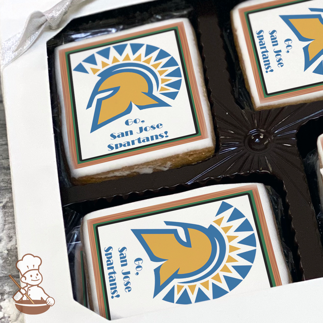 Go San Jose State Spartans Cookie Gift Box (Rectangle)
