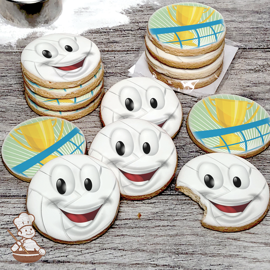 Volleyball Cookie Set (Round)