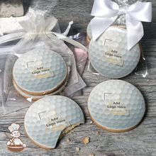 Load image into Gallery viewer, Golf Ball Logo Cookies (Round)