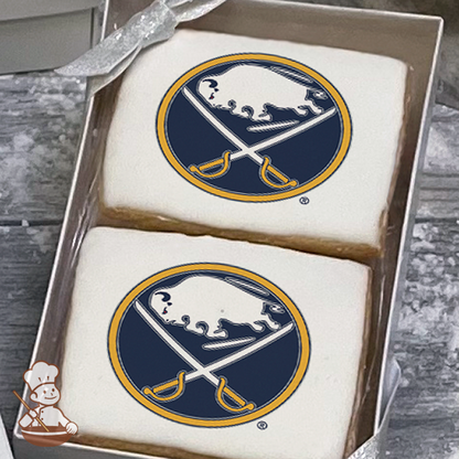 NHL Boston Sabres Cookie Gift Box (Rectangle)