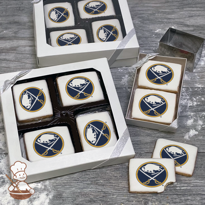 NHL Boston Sabres Cookie Gift Box (Rectangle)