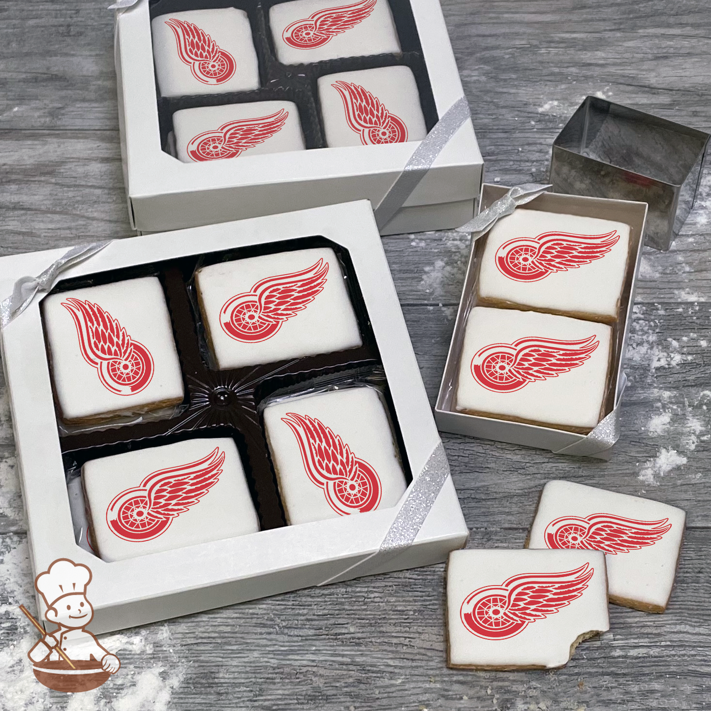 NHL Detroit Red Wings Cookie Gift Box – Watsonville & Monterey