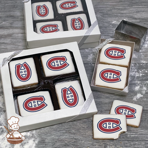 NHL Montreal Canadiens Cookie Gift Box (Rectangle)