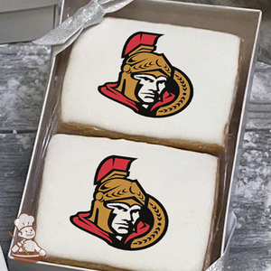 NHL Ottawa Senators Cookie Gift Box (Rectangle)