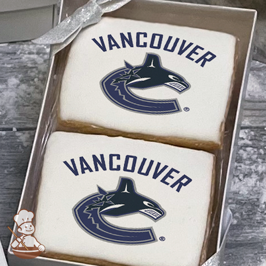 NHL Vancouver Canucks Cookie Gift Box (Rectangle)