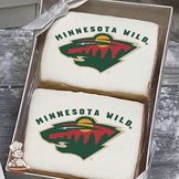 NHL Minnesota Wild Cookie Gift Box (Rectangle)