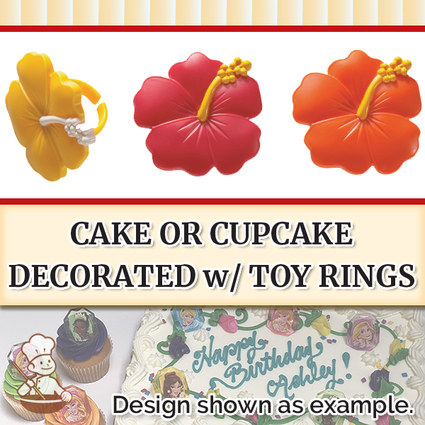 Hibiscus Flower Rings (free design)