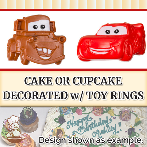 3D Cars Mater And McQueen Rings (free design)