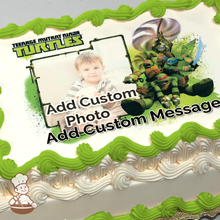 Load image into Gallery viewer, Teenage Mutant Ninja Turtles Ninja Turtles Custom Photo Cake