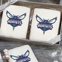 Load image into Gallery viewer, NBA Charlotte Hornets Cookie Gift Box (Rectangle)