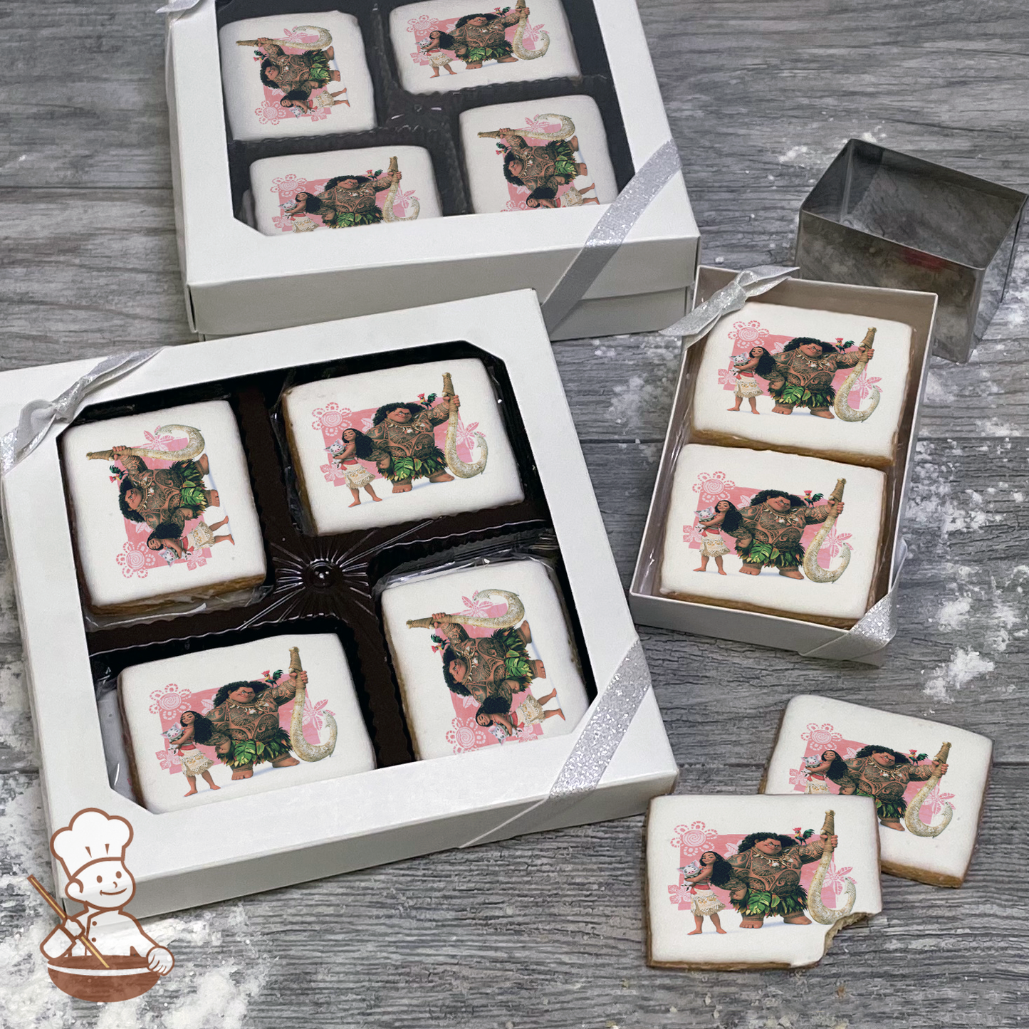 Moana We Know the Way Cookie Gift Box (Rectangle)
