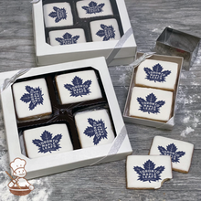 Load image into Gallery viewer, NHL Toronto Maple Leafs Cookie Gift Box (Rectangle)