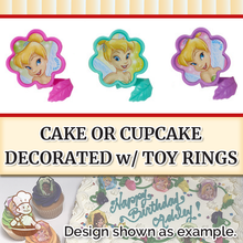 Load image into Gallery viewer, Tinker Bell I Believe In Fairies Rings (free design)